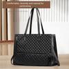 2-in-1 handbag, lunch bag, ladies' combination large handbag, crossbody computer bag (Khaki) view 4