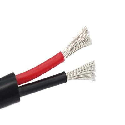 5m 2/3/4/5cores Silicone Soft Sheath 24/22/20/18/17/15/13 AWG tinned Copper core Power Cord Signal line(0.3MM 22AWG,3 Cores)