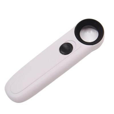MVUYO Handheld Magnifying Glass with LED Light 40x Acrylic Lens