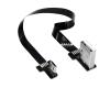 Seodon 5CM-1M FPV Data Cable Elbow USB Data Cable Mobile Flat Cable Double Elbow(10CM,AMLE-V8F) view 2