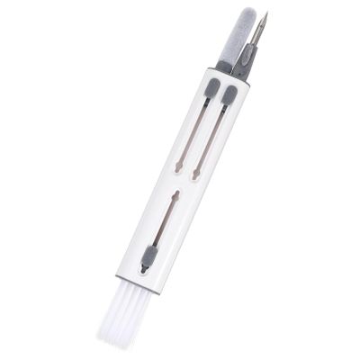 Tofficu 1Set Headset Cleaning Kit Multifunctional Cleaner for Earphones and Laptops Flexible Brush for Deep Cleaning Durable Design for Wired Devices