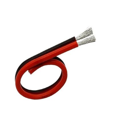 2/5/10m Extra Soft Silicone red Black Parallel Wire 2P high and Low Temperature Resistant -60-200 tinned Copper 26-8AWG DIY LED Cable(10M,18 AWG)