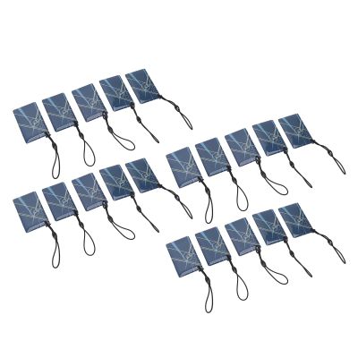 20Pcs IC Cards 13.56Mhz Sensitive Intelligent Proximity ID Card Contactless Key Fob for Door Entry Access Control System ABS Material 50x30mm