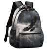 Adornori Eagles Backpack for Women Men Shoulder Computer Laptop Adults Backpack Black Birds Sports Hiking Gym Workout Travel Casual Daypack view 1