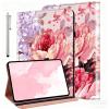 ALILANG Case for Amazon Fire Max 11 Tablet (13th Generation, 2023 Release) 11 inch, PU Leather Folio Cover with Multi-Angle Stand and Pen Holder for Fire 11 Tablet Case -Oil Painted Roses view 1