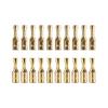 100pcs 2.8mm Female Crimp Terminal Connector Set Gold Brass Car Speaker Wire Connectors view 4
