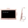10-Inch Digital Photo Frame with Human Body Induction, Metal Shell, Video Player & Music Support, Silver  Remote Control & Multiple Format Playback view 2