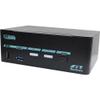 Rextron Hybrid KVM Switch for 2 Computers 2 Monitors with Displayport 1.2 & USB-C, Up to 8K@60Hz Resolution, USB 3.2 Gen, Auto EDID, Support HDCP 2.2/1.4, 20V PD Charging, CAHBP-P3122-13 view 3