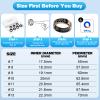 MagLoop Smart Ring Health Tracker for Men/Women,Fitness Ring Sleep Tracker with LED Display Sreeen,Fast Charging,Health and Sleep Monitoring,Motion Tracking,Female Cycle,Waterproof(Gold,11) view 2