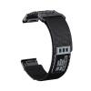 22/26mm QuickFi Nylon Woven Strap For Garmin Fenix 8 7 7X 6 6X Pro 5 5X Plus MARQ Series Replace Bracelet Band Correa Accessories(Black Grey,22mm(MARQ series)) view 1