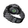 22/26mm QuickFi Nylon Woven Strap For Garmin Fenix 8 7 7X 6 6X Pro 5 5X Plus MARQ Series Replace Bracelet Band Correa Accessories(Black Grey,22mm(MARQ series)) view 3