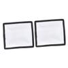 QUMIIRITY 2Pcs Flash Diffuser for Photography Soft Light Sock for Wedding Portrait Shooting with Hook and Loop Design Compatible with Square Head Strobe Lights view 1