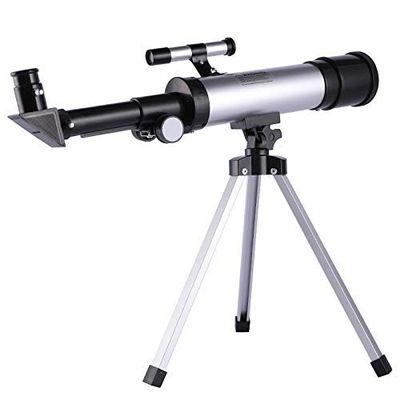Professional Zoom Astronomical Telescope with Aluminum Tripod and starfinder Ideal for Beginners Adults Kids Teens Apert