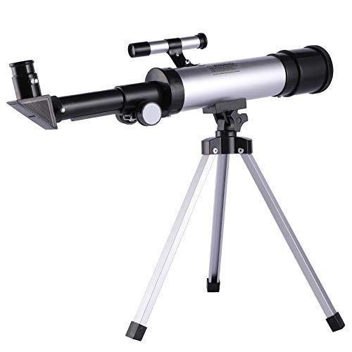 Professional Zoom Astronomical Telescope with Aluminum Tripod and starfinder Ideal for Beginners Adults Kids Teens Apert
