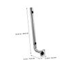 ABOOFAN Stainless Steel Bracket Mount for Outdoor Infrared Beam Bracket Pole Mounting view 2