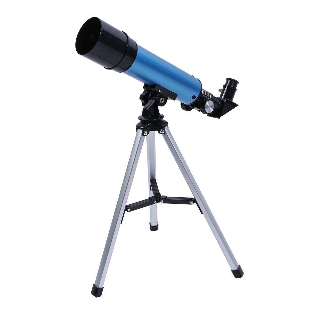 Telescope for Kids, 50mmScope Astronomical Refractor Telescope for Adults Beginners Telescope with an Tripod Good Partne