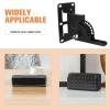 IMIKEYA Speaker Wall Mount Bracket for Surround Sound Heavy Duty Adjustable Speaker Stand Compatible Models for Home Theater and KTV Use view 4