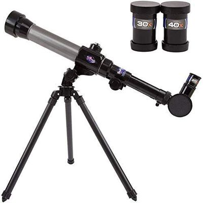 Refractor Astronomy Telescope, Portable Telescope with Tripod Eyepieces Compass Star Finder Lens Astronomy Stargazing to