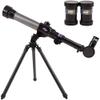 Refractor Astronomy Telescope, Portable Telescope with Tripod Eyepieces Compass Star Finder Lens Astronomy Stargazing to view 1