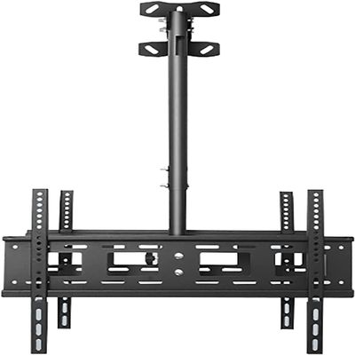 Multifunction Double Screen Ceiling TV Mount, Adjustable Tilt Swivel TV Bracket, Fits Most 32-60inch LED Screen Display TV Mount TV Stand