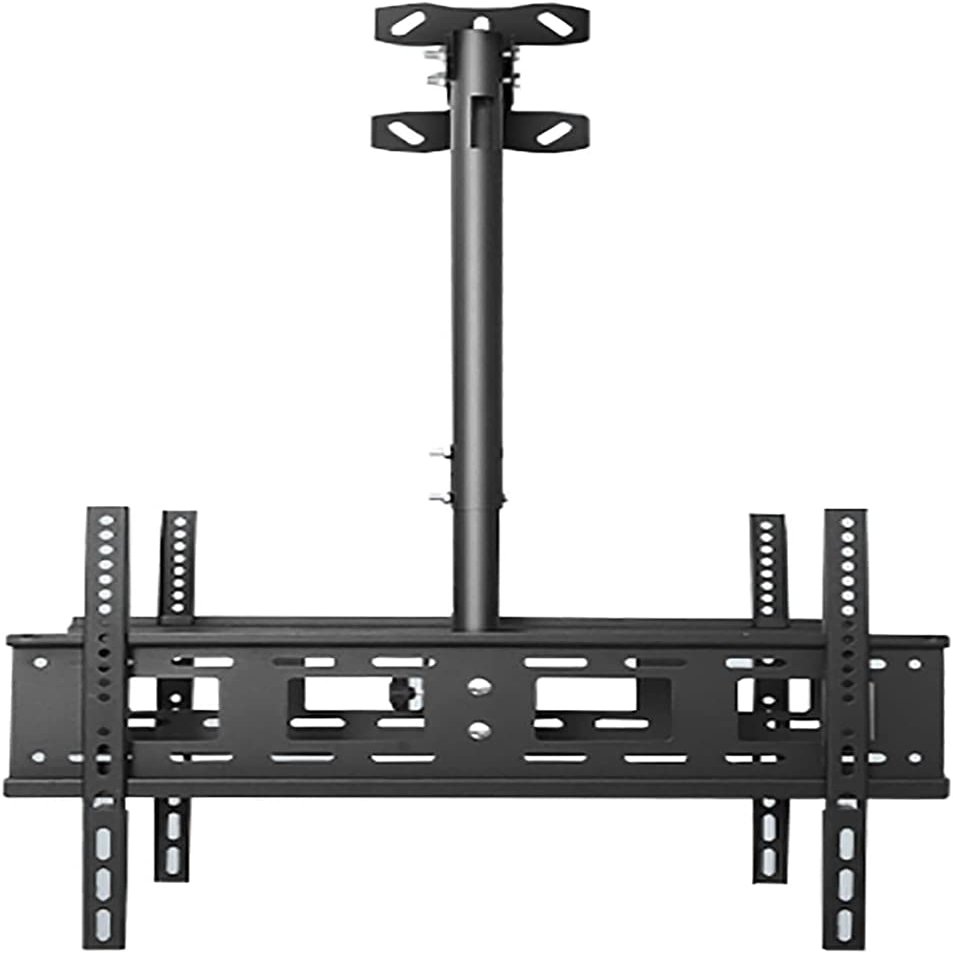 Multifunction Double Screen Ceiling TV Mount, Adjustable Tilt Swivel TV Bracket, Fits Most 32-60inch LED Screen Display TV Mount TV Stand