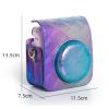 KEIYANA PU Leather Soft Camera Case Travelling Bag Shoulder Bag for Mini12 Film Camera Bag + Shoulder Straps view 4