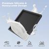 Starlink Mini Protective Case Silicone Cover, Liquid Silicone Case for Starlink Mini Satellite Dish, Waterproof Starlink Accessories Full Cover Shell with Anti-Scratch Protection (Black) view 4