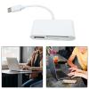 3 Slot Memory Card Reader USB C Card Reader for TF Card Reader Adapter with USB Port for Camera Phone Laptop Accessories USB C Card Reader view 2
