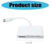 3 Slot Memory Card Reader USB C Card Reader for TF Card Reader Adapter with USB Port for Camera Phone Laptop Accessories USB C Card Reader view 4