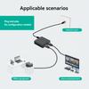 BLIYEE 2 Port Gigabit Ethernet Switch, 1000Mbps Network Switch Adapter, Easy LAN Expansion for PC Router, Plug & Play, Stable Wired Connection, RJ45 Cat5/6 Compatible view 3