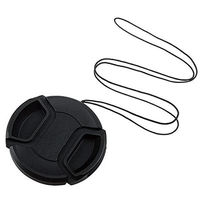 37mm 40.5mm 43mm 46mm 49mm 52mm 55mm 58mm Camera Lens Cap Holder Cover Camera Len Cover for Canon for Nikon for Sony for Olypums for Fuji for Lumix Camera Lens Caps1210(Logo for Canon,58mm)
