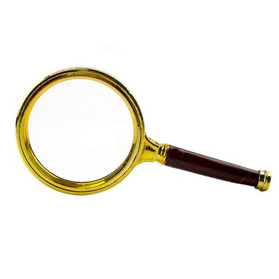 MVUYO Portable Handheld Magnifying Glass Handle Magnifier Eye(8cm)