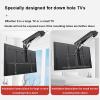 Adjustable Ceiling TV Mount Bracket,Motorized TV Mount,0-85 Flip Down Ceiling TV Mount Hidden Drop Down TV Lift,Electric TV Lift with Auto Lifting,Fits 32-70 Inch TVs Motoriz view 3