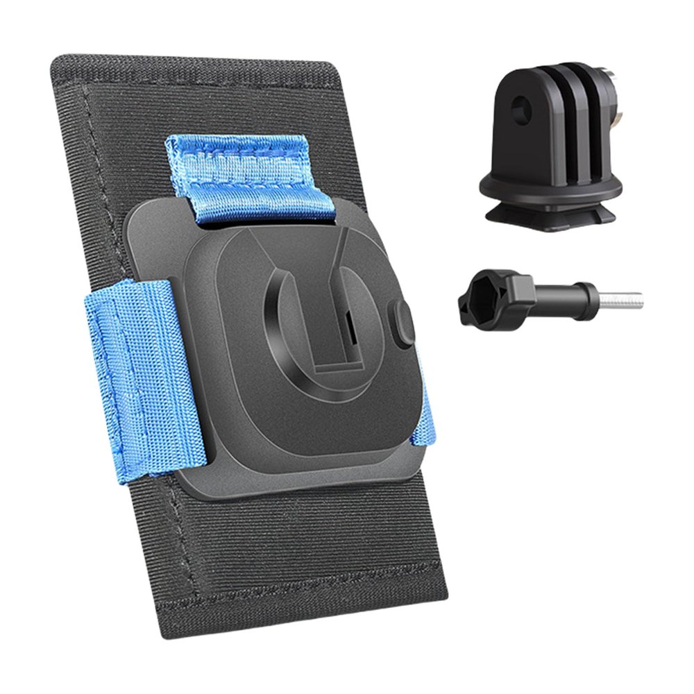 360 Degree Rotating Backpacks Clip Mount Shoulder Straps Holder for Action Cameras for Multiple Models