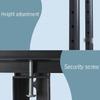 Adjustable Ceiling TV Mount Bracket,2 Post Single Screen TV Mount,Tilt TV Mount for 50-100 Inch TVs,Ceiling Mount,VESA Max 600x400mm,114,159CM view 4