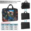 14 Inch Laptop Shoulder Bag For Men Women,Waterproof Briefcase Messenger Bag Ocean Animal Turtle Laptop Sleeve Bag W/Strap Handle view 2