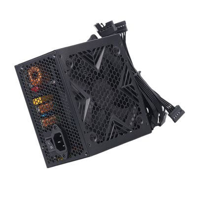 High Efficiency Gaming PC Power Supply Small Size 550W/650W/750W with Intelligent Cooling and Full Protections Features Computer Power Supply