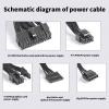 High Efficiency Gaming PC Power Supply Small Size 550W/650W/750W with Intelligent Cooling and Full Protections Features Computer Power Supply view 4