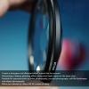 Tangxi 58mm Kaleidoscope Prism Lens Filter, Prism Crystal Glass Special Effect Filter with 55MM-58MM Adapter Ring, Compatible with 55MM Lens, for DSLR Camera view 2