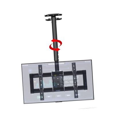 Adjustable Height Telescoping Ceiling TV Bracket - Wall TV Mount Bracket, Fits 37-85inch LCD Flat Screen TVs, Adjustable Ceiling TV Mount Mount, Metal Expansion Screw Fixing