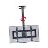 Adjustable Height Telescoping Ceiling TV Bracket - Wall TV Mount Bracket, Fits 37-85inch LCD Flat Screen TVs, Adjustable Ceiling TV Mount Mount, Metal Expansion Screw Fixing view 1