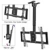 Adjustable Height Telescoping Ceiling TV Bracket - Wall TV Mount Bracket, Fits 37-85inch LCD Flat Screen TVs, Adjustable Ceiling TV Mount Mount, Metal Expansion Screw Fixing view 4