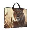 14" Laptop Case Sleeve Female Lion Laptop Bag Computer Carrying Case Notebook Protective Sleeve Cover view 1