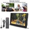 PUSOKEI Small Flatscreen TV, 12 Inch Portable ATSC Digital LED TV, USB, SD Card Support, HDMI Input, 1080p Playback and ATV/UHF/VHF, Includes Remote,Stand & 12V Car Charger for Outdoor Use view 3