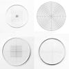 1pc Dia 24mm Stereo Microscope Eyepiece Micrometer Graticule Ruler Ocular Reticle for Olympus Microscope(1PC NO.952) view 1