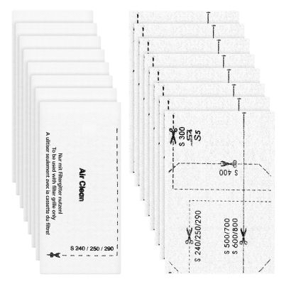 8 Pack AirClean Filters &Motor Protection Filters for Miele C1 C2 C3 Vacuum