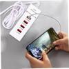 ARTSEWPLY Port USB Charger with Smart Charging Charging Station for Multiple Devices Desktop Power Strip with Fire Resistant Housing and Surge Protection US view 4