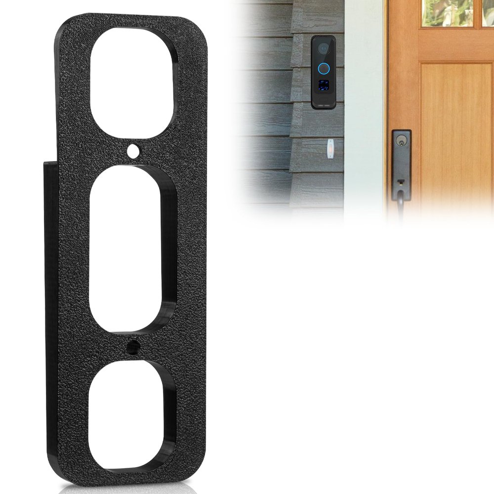 Siding Flush Mount for Ubiquiti Unifi G4 Doorbell Pro| Doorbell Installation Bracket | Easy Setup-Secure | Flush Fit Surface Mount