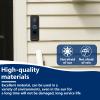 Siding Flush Mount for Ubiquiti Unifi G4 Doorbell Pro| Doorbell Installation Bracket | Easy Setup-Secure | Flush Fit Surface Mount view 4