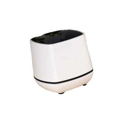Operitacx Small USB Powered Desktop Speakers for Computers and Laptops Mini Bass Sound Speaker White Color for Home and Travel